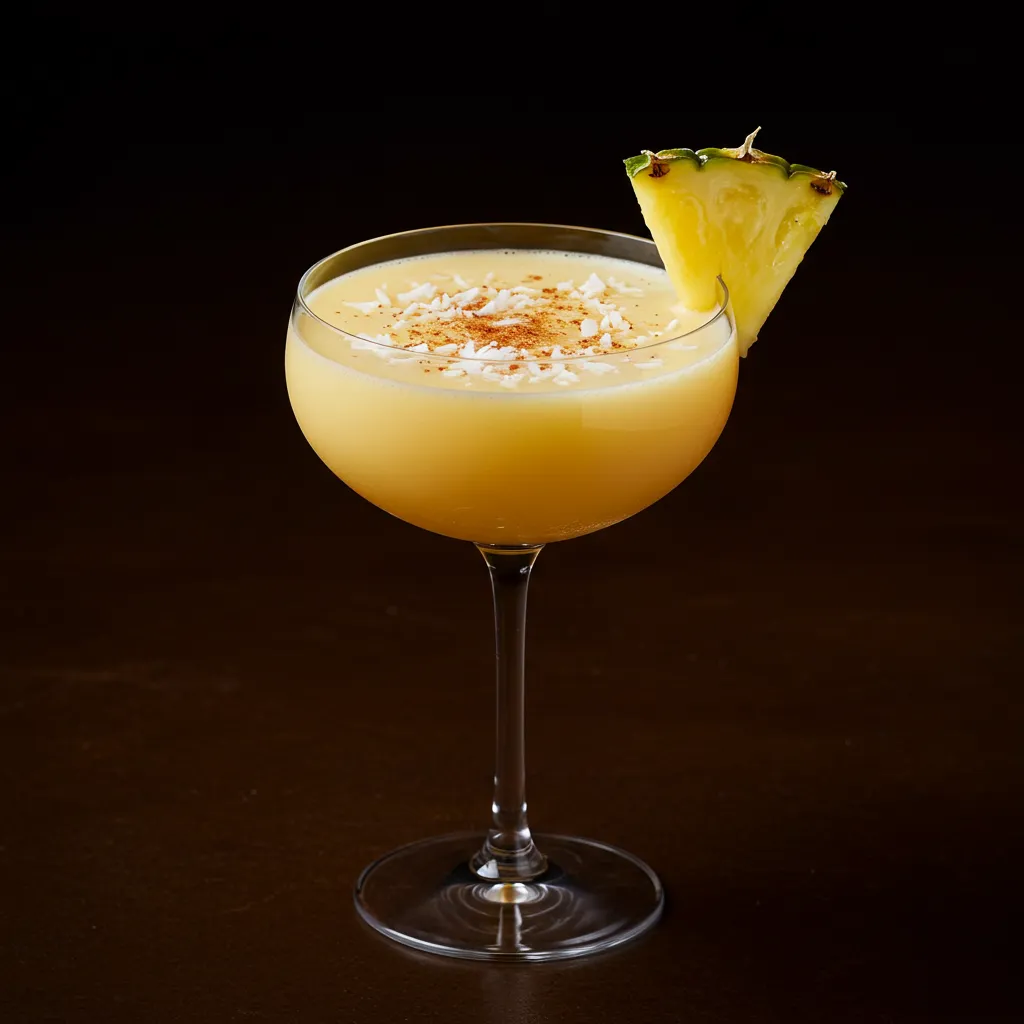 Creamy Pineapple Paradise Cocktail